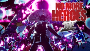 No More Heroes 3 Logo Poster