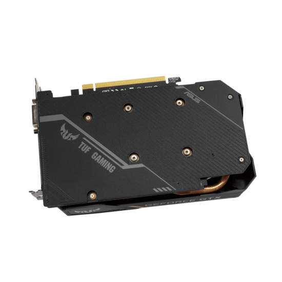 ASUS GTX 1650 OC TUF Gaming 4G Backplate View