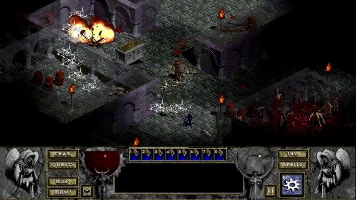 1997 Diablo Game Screenshot