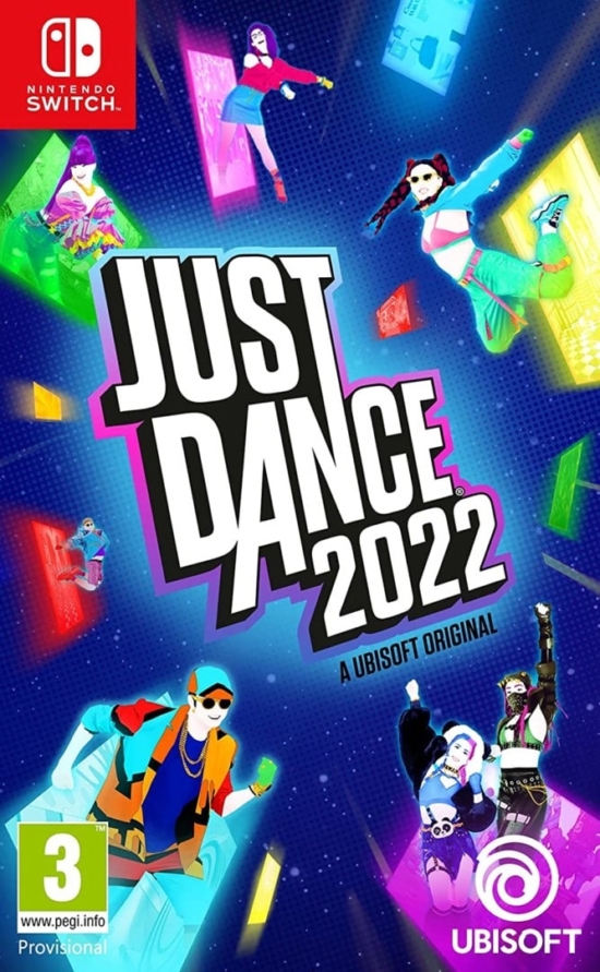 Just Dance 2022 Box Art NSW