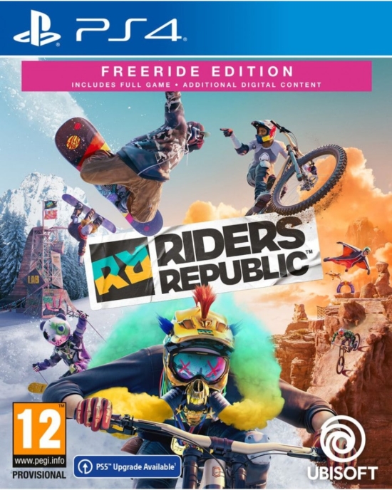Riders Republic Freeride Edition Box Art PS4