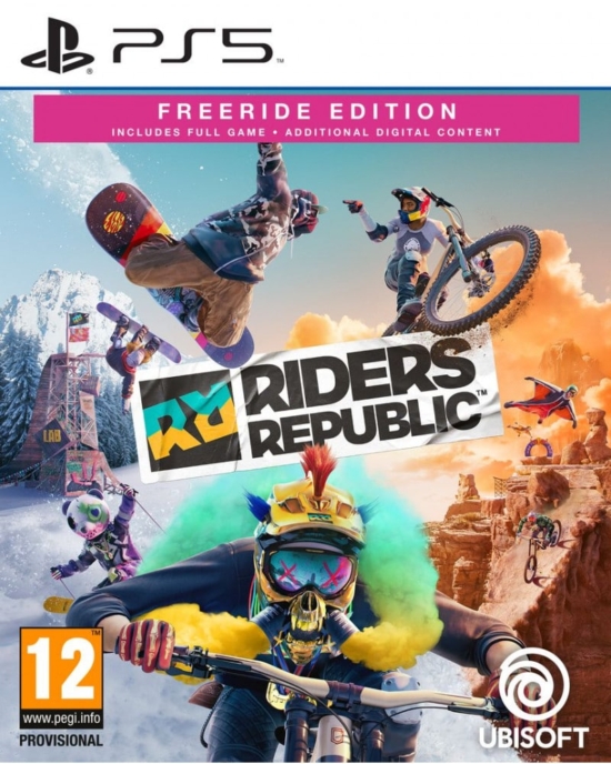 Riders Republic Freeride Edition Box Art PS5