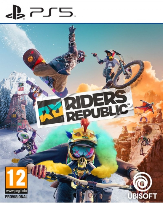 Riders Republic Box Art PS5