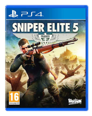 Sniper Elite 5 Standard Edition Box Art PS4