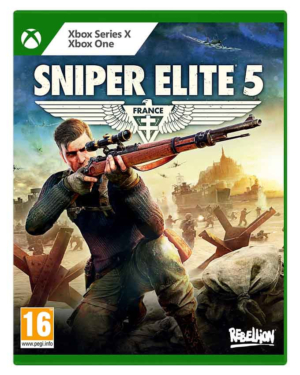 Sniper Elite 5 Standard Edition Box Art Xbox