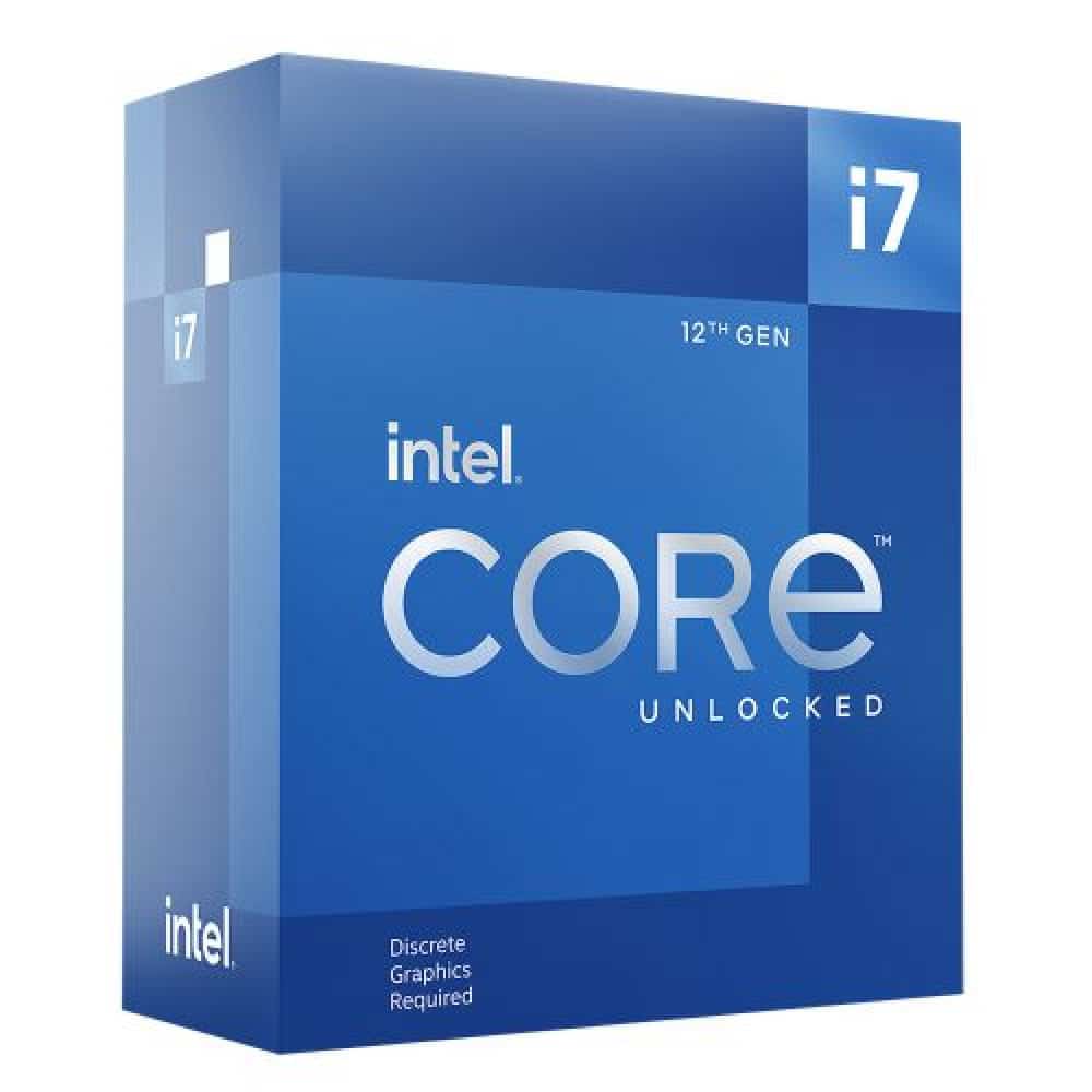 Intel Core i7-12700KF Box View