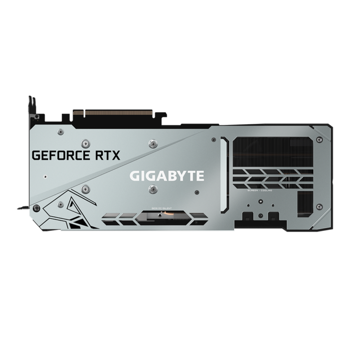Gigabyte RTX 3070 Ti Gaming OC 8GB Backplate View