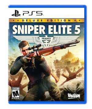 Sniper Elite 5 Deluxe Edition Box Art PS5