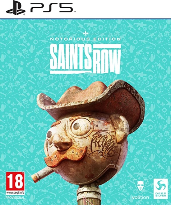 Saints Row Notorious Edition Box Art PS5