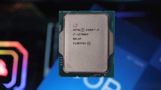Intel Core i7-12700KF Cover View
