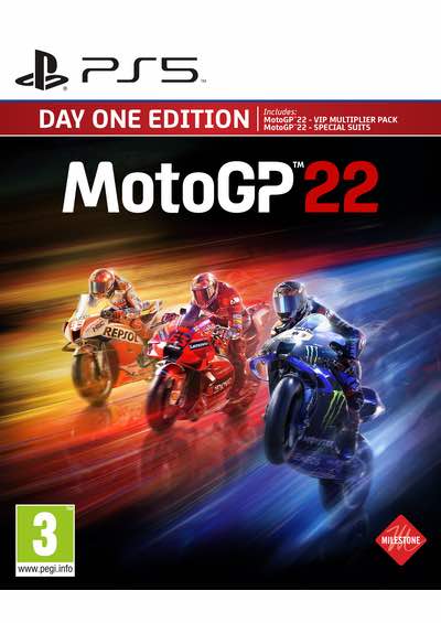 MotoGP 22 Day One Edition Box Art PS5