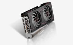 Sapphire AMD Radeon PULSE RX 6650 XT 8GB DDR6 Graphics Card Angled Vertical View