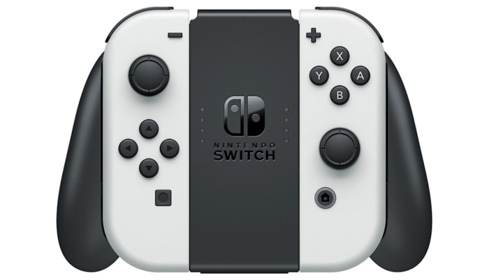 Nintendo Switch OLED - White Joy-Cons View