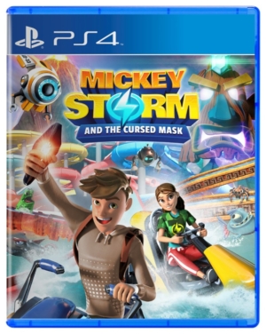 Mickey Storm and the Cursed Mask Box Art PS4