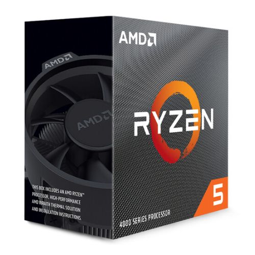 AMD Ryzen 5 4500 Angled Box View