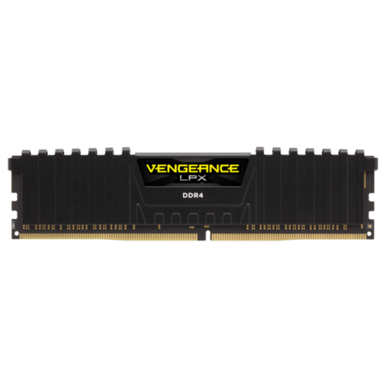 Corsair Vengeance LPX 32GB (4 x 8GB) 3600MHz C18 DDR4 Memory Kit Flat View
