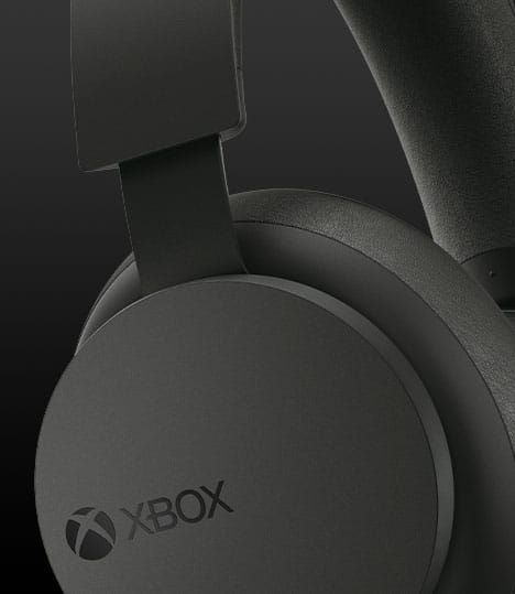 Microsoft Xbox Series Wired Gaming Headset - Black Earcups View