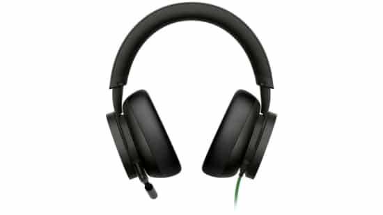 Microsoft Xbox Series Wired Gaming Headset - Black Flat View