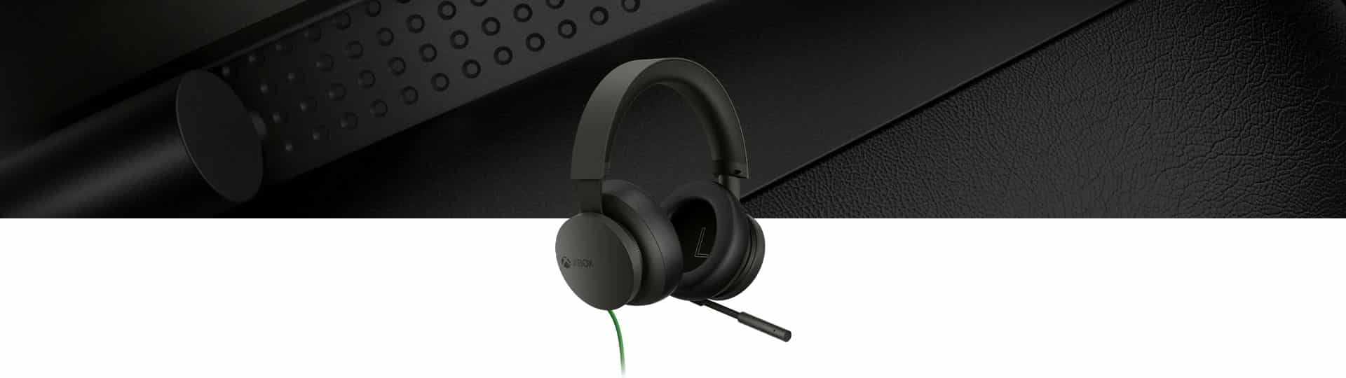 Microsoft Xbox Series Wired Gaming Headset - Black Cover
