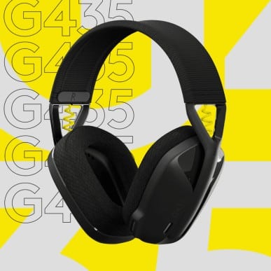 Logitech G435 Lightspeed Wireless Gaming Headset Cover View