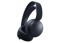 Sony PS5 PULSE 3D Wireless Headset Midnight Black Angled View