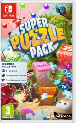 Super Puzzle Pack + 500 Puzzles Box Art NSW