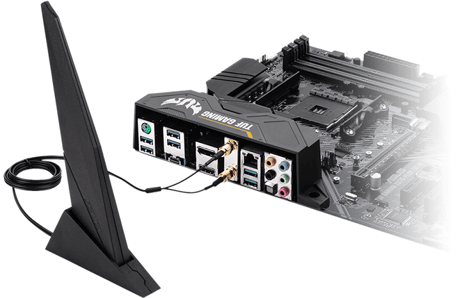 ASUS TUF Gaming X570-Plus (WI-FI) Networking View