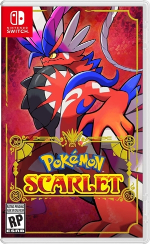 Pokémon Scarlet Box Art NSW