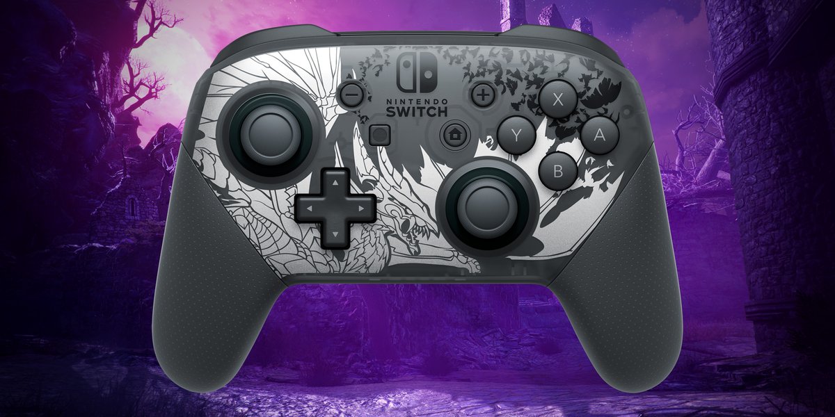 Nintendo Switch Pro Controller – Monster Hunter Rise: Sunbreak Edition Cover