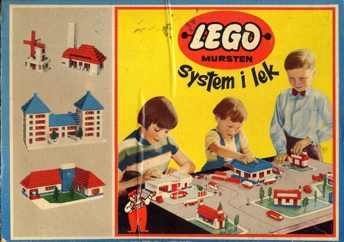 Early era Lego Packaging