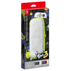 Nintendo Switch Carrying Case & Screen Protector – Splatoon 3 Limited Edition Box View