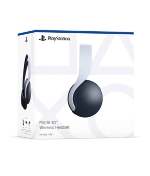 Sony PS5 PULSE 3D Wireless Headset White Box View