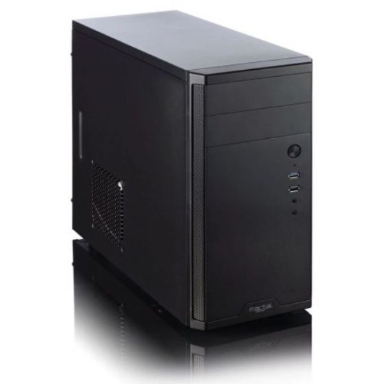 Fractal Design Core 1100 OEM Brown Box Angled Front View