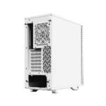 Fractal Design Define 7 Compact White Solid Angled Back View
