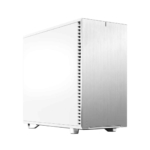 Fractal Design Define 7 White Solid Angled Front View