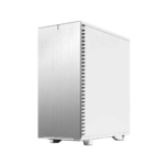 Fractal Design Define 7 Compact White TG Angled Front View