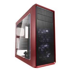 Fractal Design Focus G Mystic Red Angled Front View