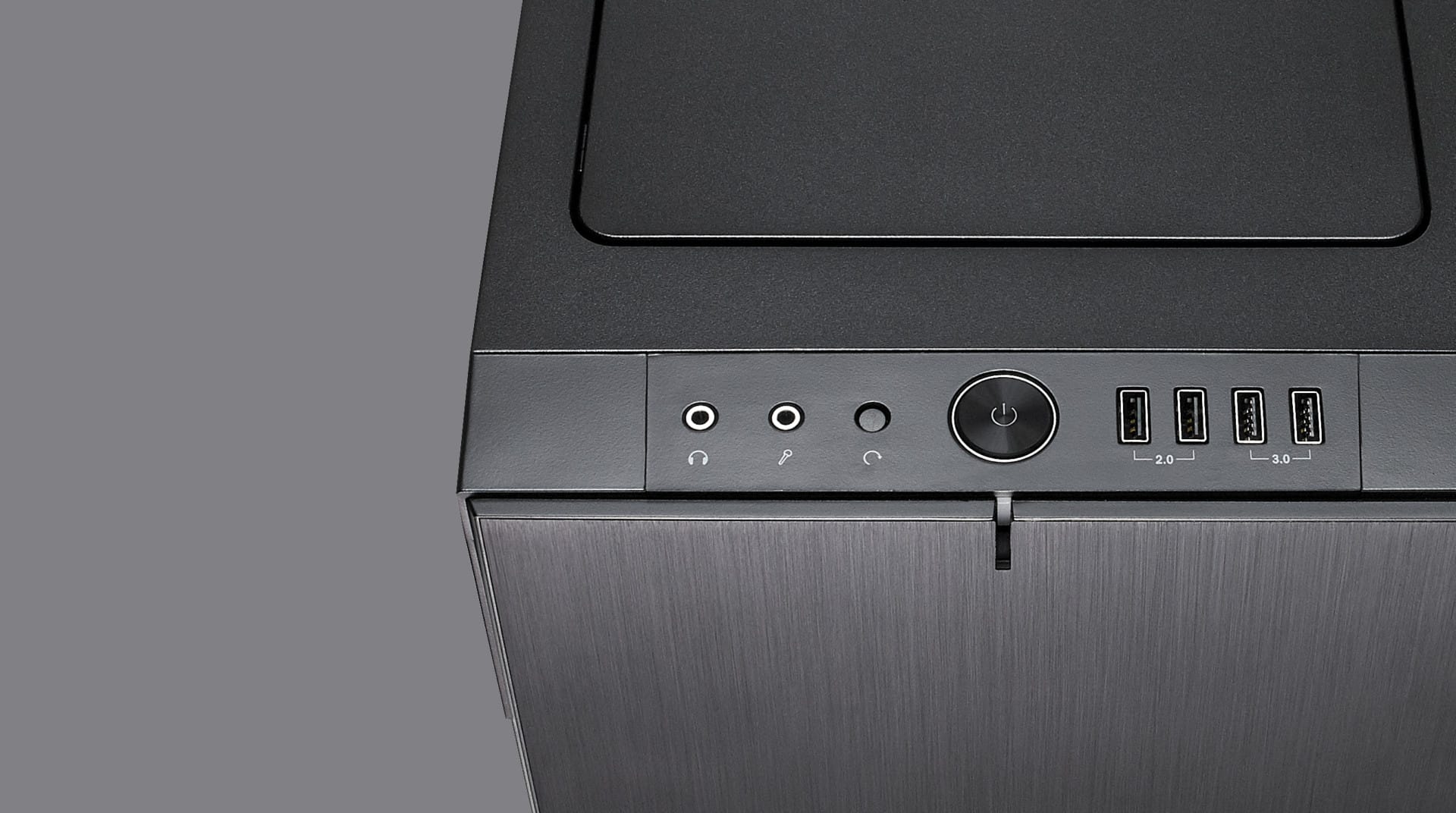 Fractal Design Define R6 Black Solid Cover View