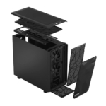 Fractal Design Meshify 2 Black Solid Interchangeable View