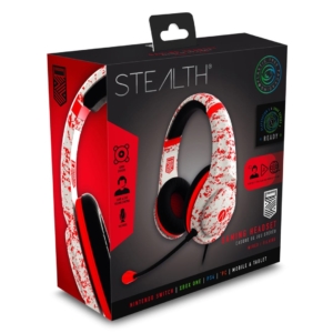 Stealth XP-Conqueror Gaming Headset – Arctic Red Edition Box View