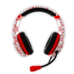 Stealth XP-Conqueror Gaming Headset – Arctic Red Edition Front Flat View