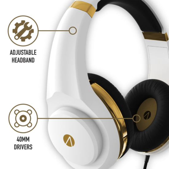 Stealth XP-Glass Gaming Headset – Gold Edition Drivers View