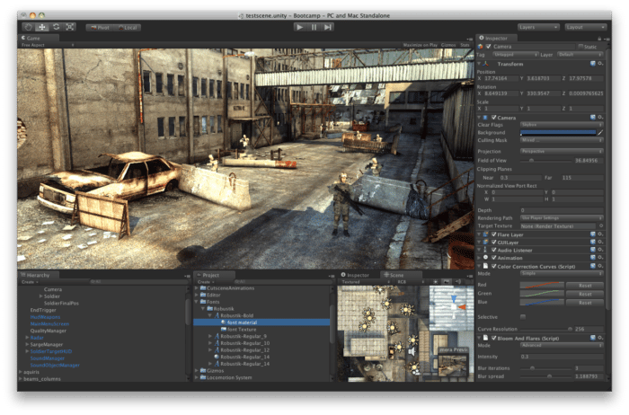 Unity Engine Screenshot