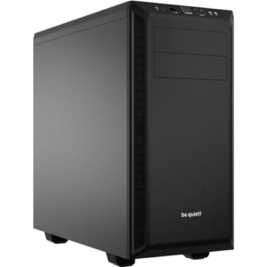 Be Quiet! Pure Base 600 Black Angled Front View
