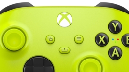 Xbox Wireless Controller - Electric Volt Flat Front View
