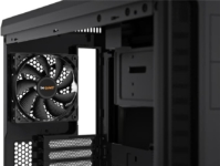 Be Quiet! Pure Base 600 Black Angled Fan View