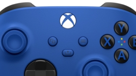 Xbox Wireless Controller - Shock Blue Front Button View
