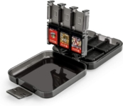 Amazon Basics Game Storage Case for Nintendo Switch Cartridge Holders View