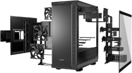 Be Quiet! Dark Base Pro 900 Rev2 Black Angled Front View