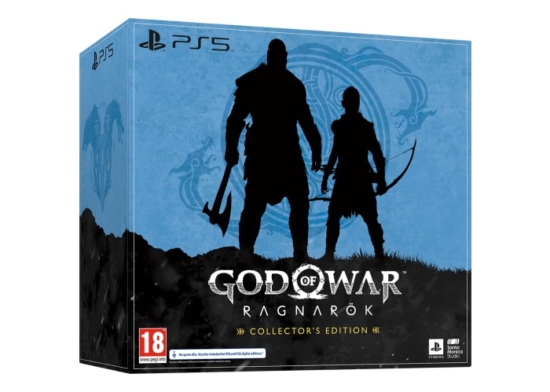 God of War Ragnarök Collector's Edition Box Art PS5